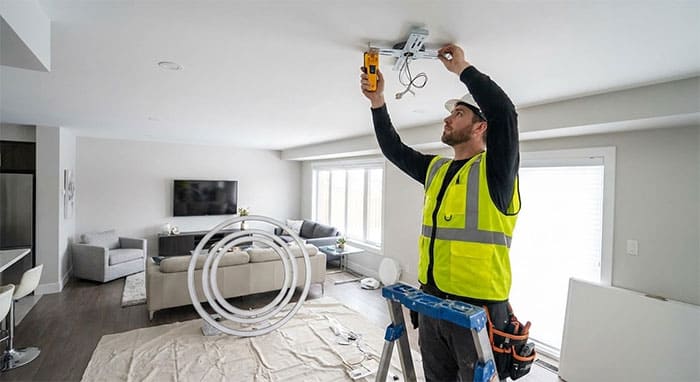 Kỹ thuật lắp đặt đèn thả trần an toàn