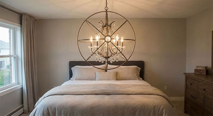 Sai lầm phong thủy khi lắp đèn trần phòng khách và phòng ngủ