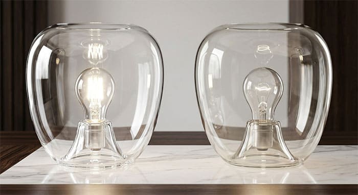 So sánh độ trong suốt của thủy tinh cao cấp và thủy tinh thường