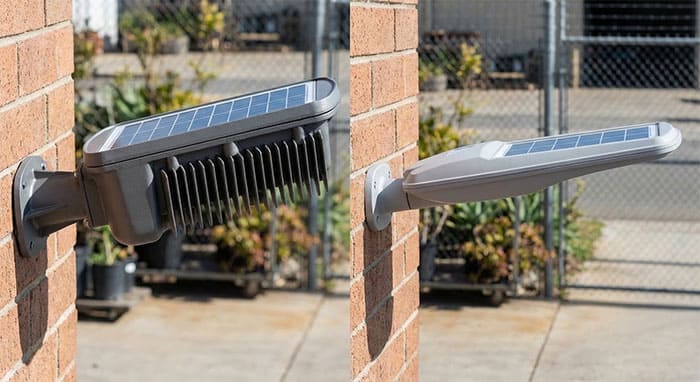 So sánh ngoại quan và kết cấu giữa đèn đường vỏ nhôm và vỏ nhựa