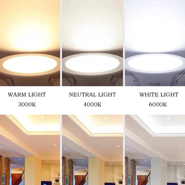 Đèn LED Âm Trần: Nên Chọn Nhiệt Độ Màu Cao Hay Thấp?