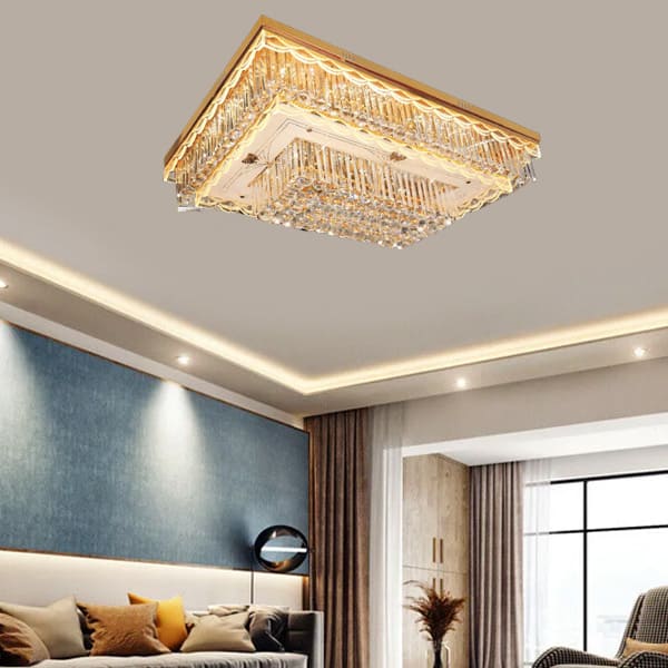 Đèn Ốp Trần Pha Lê: Sang Trọng, Tinh Tế Cho Không Gian