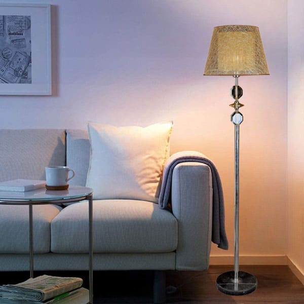 Đèn cây phòng khách thiết kế sang trọng