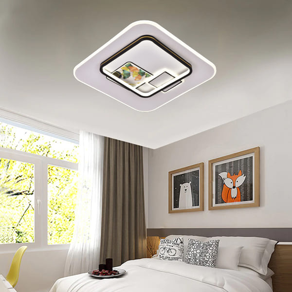 Đèn ốp trần phòng ngủ nhỏ Giải pháp chiếu sáng thông minh