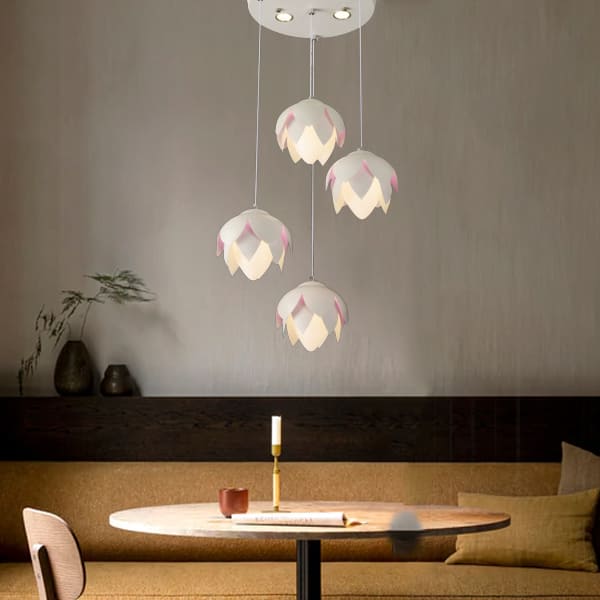 Đèn thả bàn ăn hiện đại phù hợp với những phong cách nội thất nào?