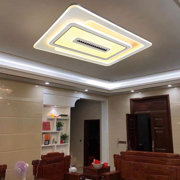Loại đèn ốp trần phòng khách nào tốt nhất hiện nay