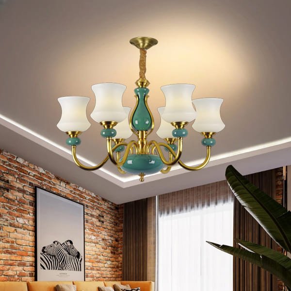Mua đèn chùm đẹp đơn giản với giá rẻ tại Thế Giới Ánh Sáng
