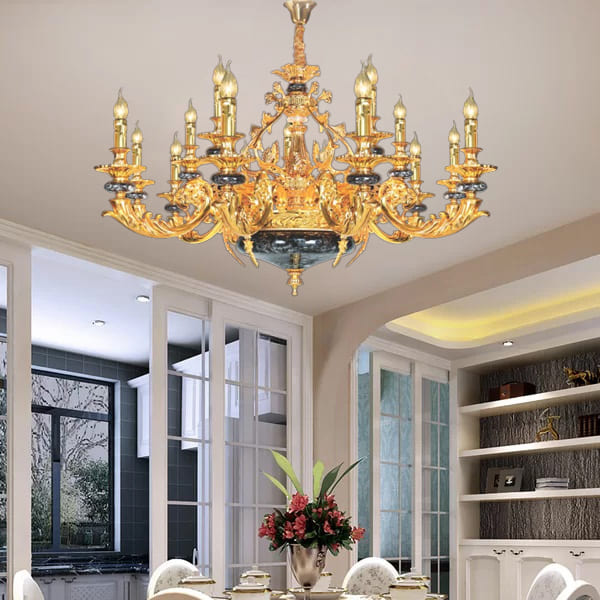 Mua đèn chùm giá rẻ tphcm chất lượng tại Thế Giới Ánh Sáng