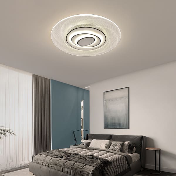 Phong cách thiết kế nội thất kết hợp với đèn trang trí phòng ngủ