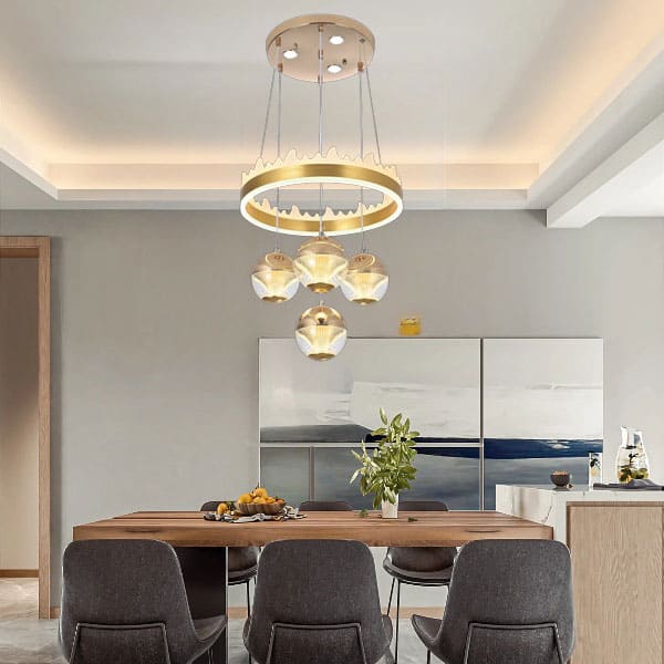 Vai trò của đèn trang trí nội thất trong không gian gia đình